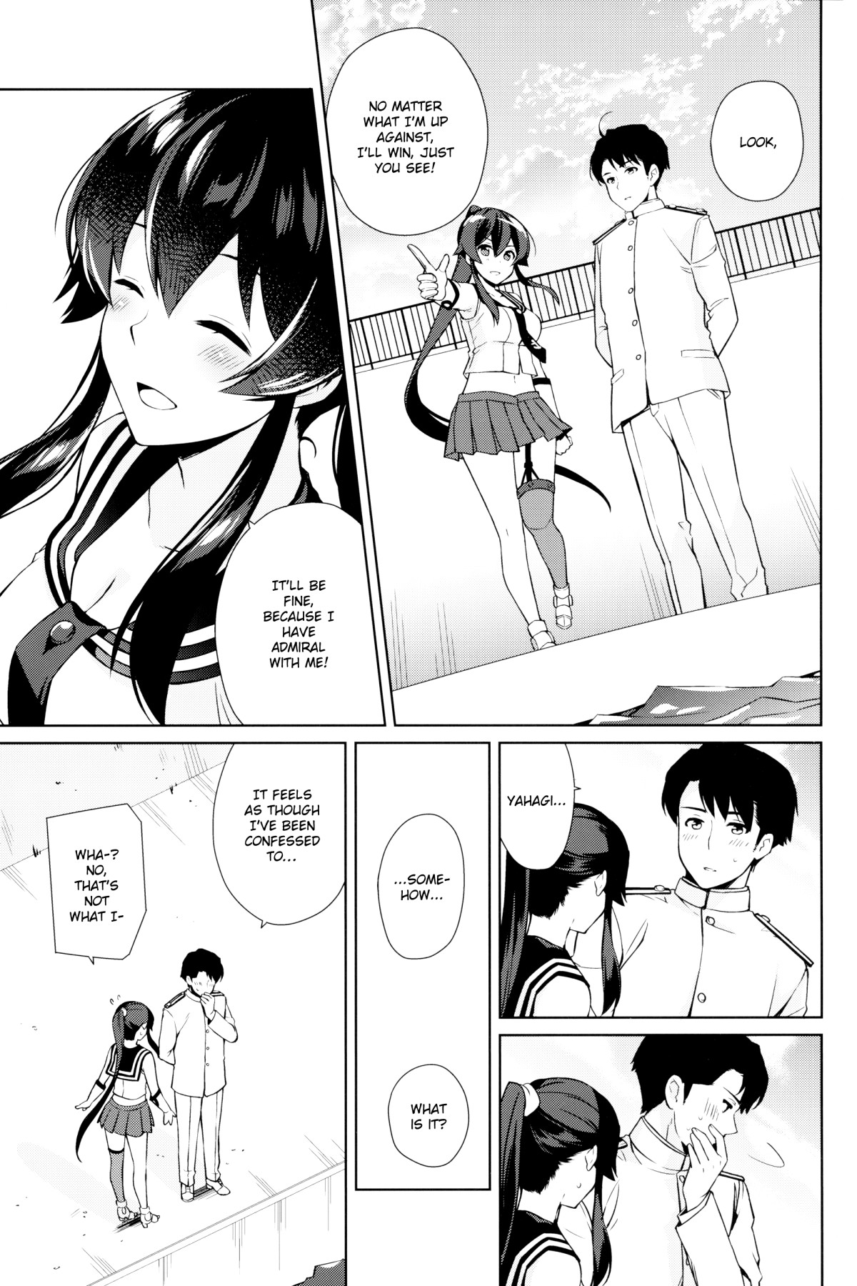 Hentai Manga Comic-Light Cruiser Yahagi Fell In Love - Third-Read-51